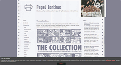 Desktop Screenshot of papelcontinuo.net